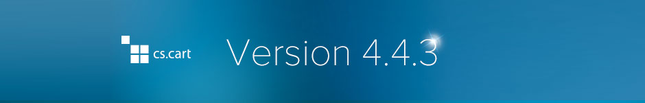 CS-Cart 4.4.3