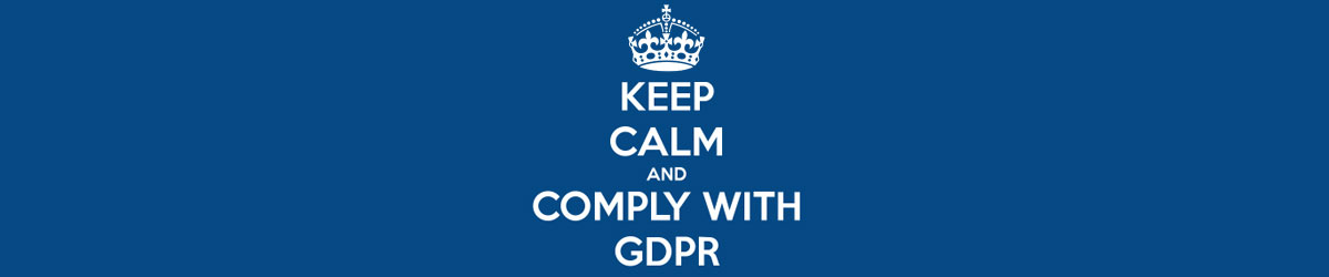 Keep calm andcomply with GDPR
